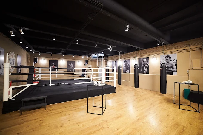 Salle de boxe